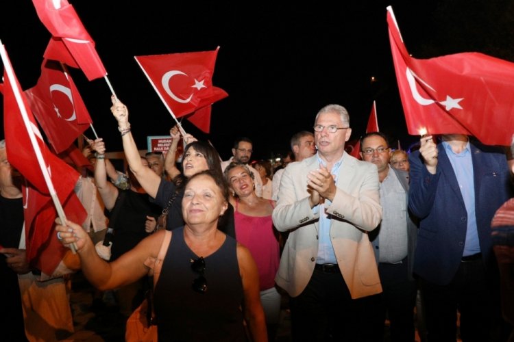 Mudanya Belediyesi Tirilye'nin d&uuml;şman işgalinden kurtuluşunu kutladı