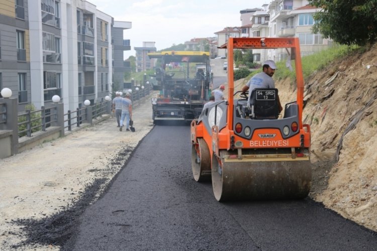 Sakarya'da  yollar sıcak asfaltta kavuşuyor!
