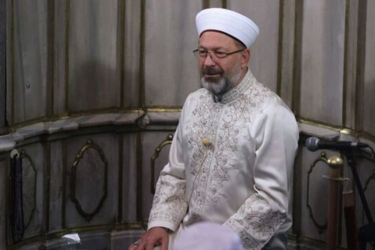 Diyanet İşleri Başkanı Erbaş'tan Mevlit Kandili mesajı