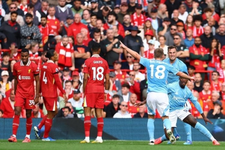 Liverpool, Nottingham Forest'a mağlup oldu