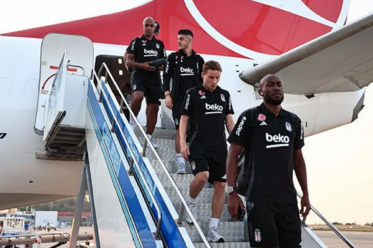 Beşiktaş takımı Trabzon'a ulaştı!