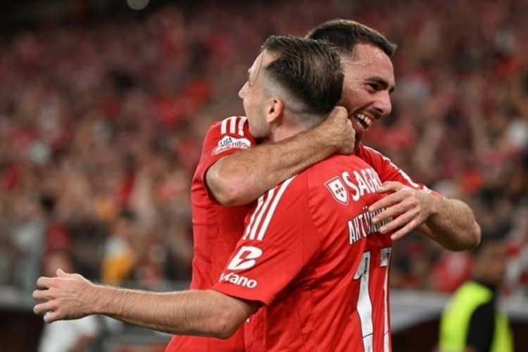 Kerem Akt&uuml;rkoğlu Benfica kariyerine golle başladı!