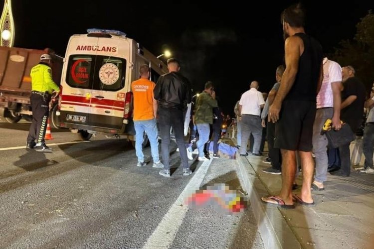 Ankara'da tırın &ccedil;arptığı motokurye hayatını kaybetti