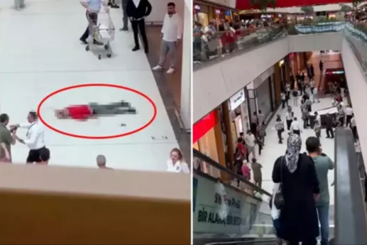 AVM'de intihar vakası!