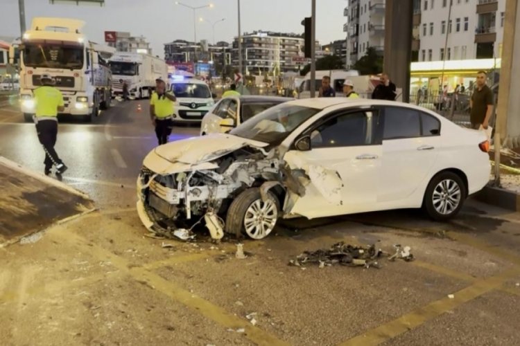 Aksaray'da trafik kazası: 1 ağır yaralı