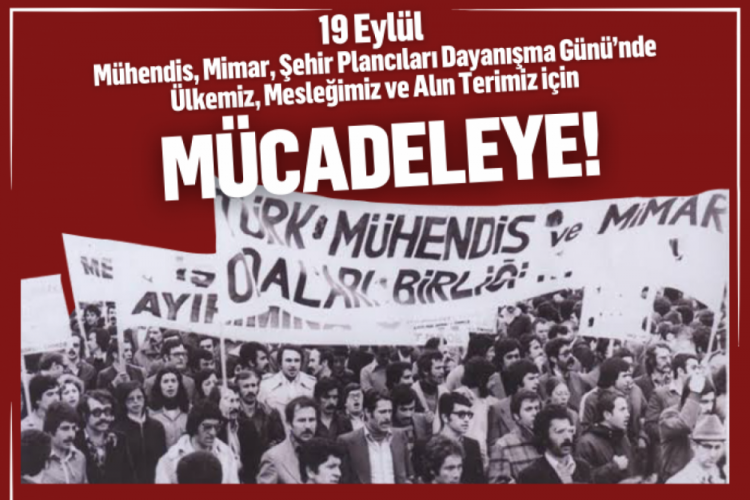 TMMOB Makina M&uuml;hendisleri Odası Başkanı Yunus Yener: Boşuna M&uuml;hendis Olmadık!