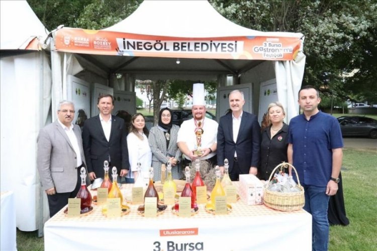 Bursa Gastronomi Festivali İneg&ouml;l'de başarıya doydu