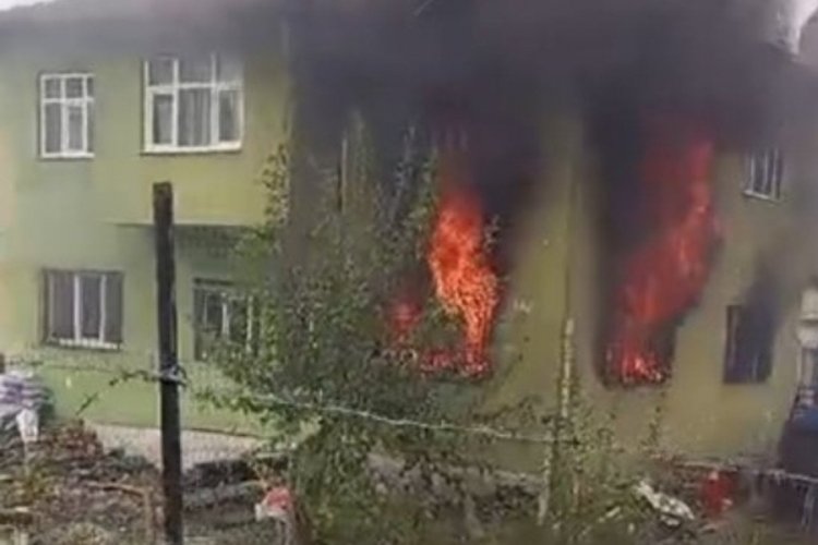 Tokat'ta patlayan şarj aleti yangın &ccedil;ıkardı: 1 yaralı
