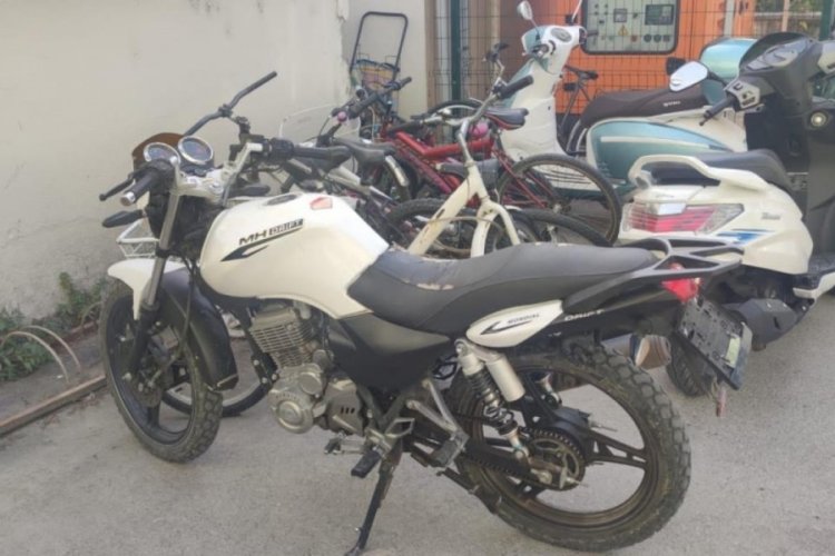 Bursa'da &ccedil;alınan 2 motor 47 kamera incelenerek bulundu