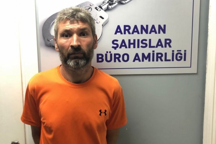 Bursa'da 10 yıl boyunca dağda yaşadı, şehre indiği gibi yakalandı