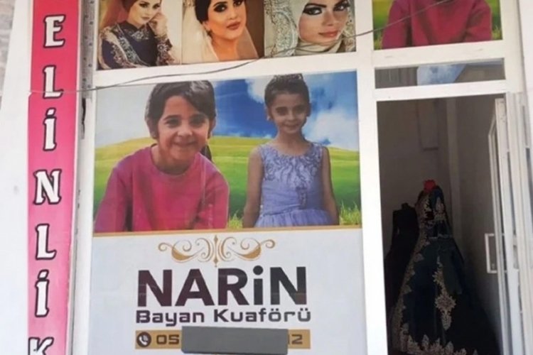 Yok artık! Narin'in ismi ve fotoğrafıyla kuaf&ouml;r a&ccedil;tılar