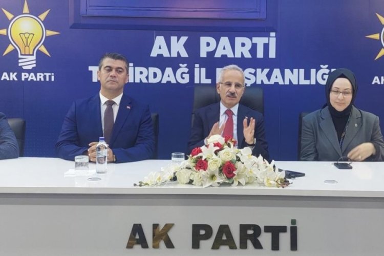 Bakan Uraloğlu: Son 22 yılda ulaştırma ve haberleşmeye 280 milyar dolarlık yatırım yaptık