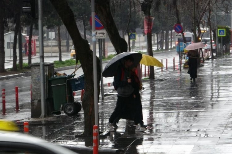 Diyarbakır'da kuvvetli sağanak yağış uyarısı