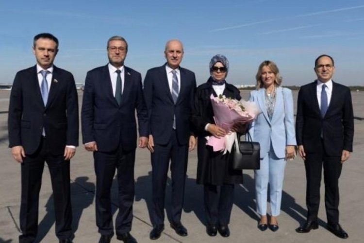 TBMM Başkanı Kurtulmuş Rusya'da