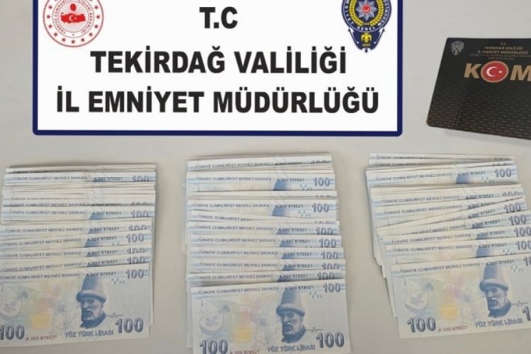 Tekirdağ'da sahte para operasyonu: 230 adet 100 TL ele geçirildi