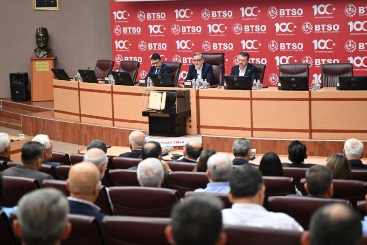 BTSO Eyl&uuml;l ayı meclis toplantısı ger&ccedil;ekleştirildi