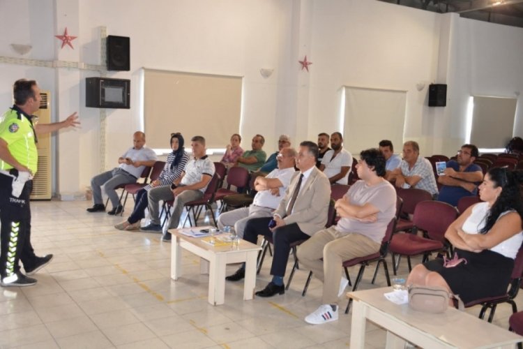 Okul servis şof&ouml;rlerine g&uuml;venlik eğitimi