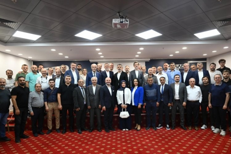 Bursa iş d&uuml;nyası "TEKNOSAB Lojistik Park" i&ccedil;in toplandı