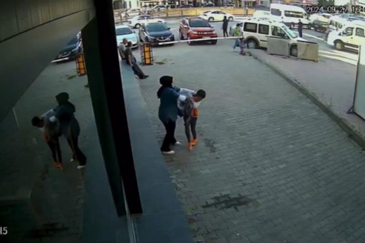 Tokat'ta sağlık &ccedil;alışanından &ccedil;ocuğa &ouml;ld&uuml;resiye dayak kamerada