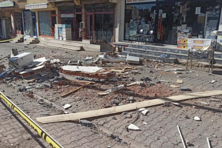 Sivas'ta doğalgaz sıkışması sonucu patlama yaşandı!