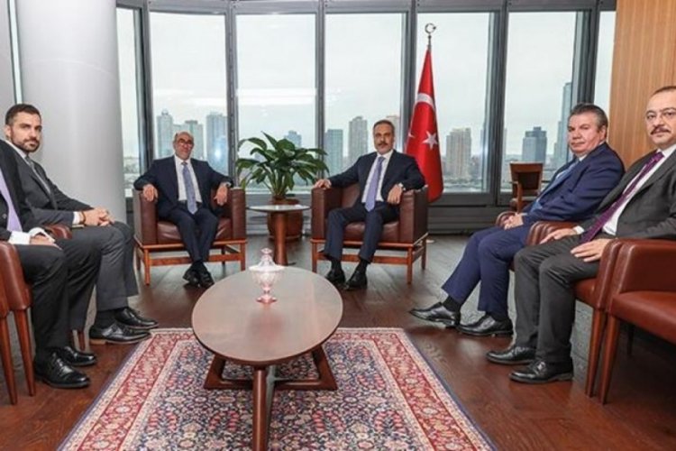 Bakan Fidan, Usame Cemal ile g&ouml;r&uuml;şt&uuml;