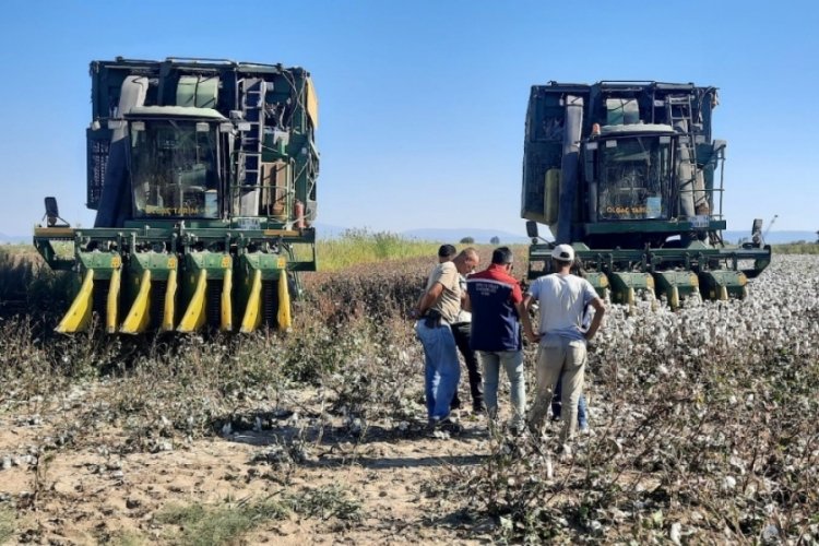 Aydın'da hasat makineleri kontrol edildi