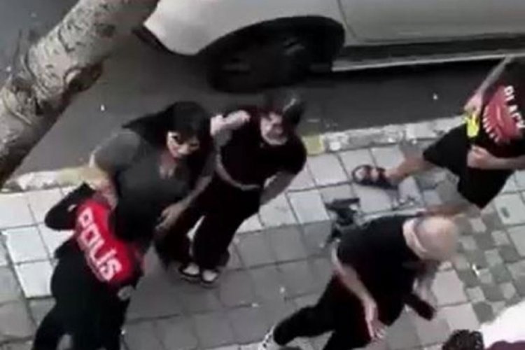 Sosyal medya fenomeni H&uuml;lya Mizgin, gelinlik&ccedil;ide kavgaya tutuştu