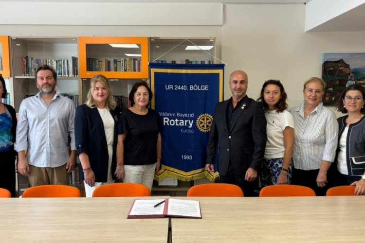 Rotary'den kız öğrencilere eğitim desteği