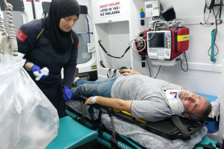 Arıtma tesisinde pompa kuyusuna d&uuml;şen iş&ccedil;iyi arkadaşları kurtardı