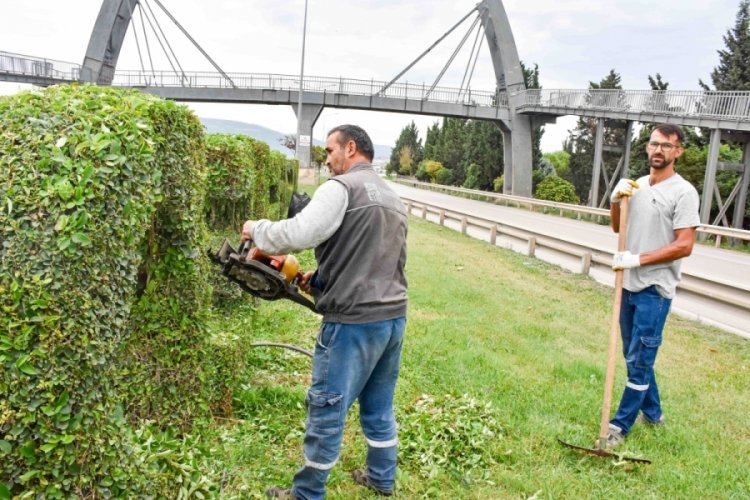 Bursa Karacabey'de alt ve üst yapı çalışmaları aralıksız sürüyor 