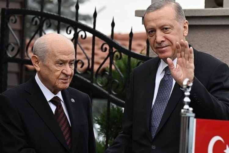 Cumhurbaşkanı Erdoğan, Devlet Bahçeli ile görüştü