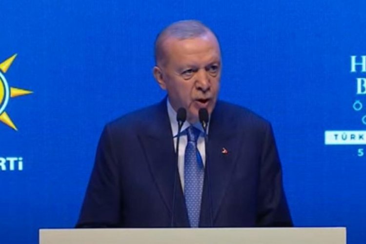 Cumhurbaşkanı Erdoğan: D&uuml;nyanın g&ouml;zleri &ouml;n&uuml;nde 50 bin insan katledildi