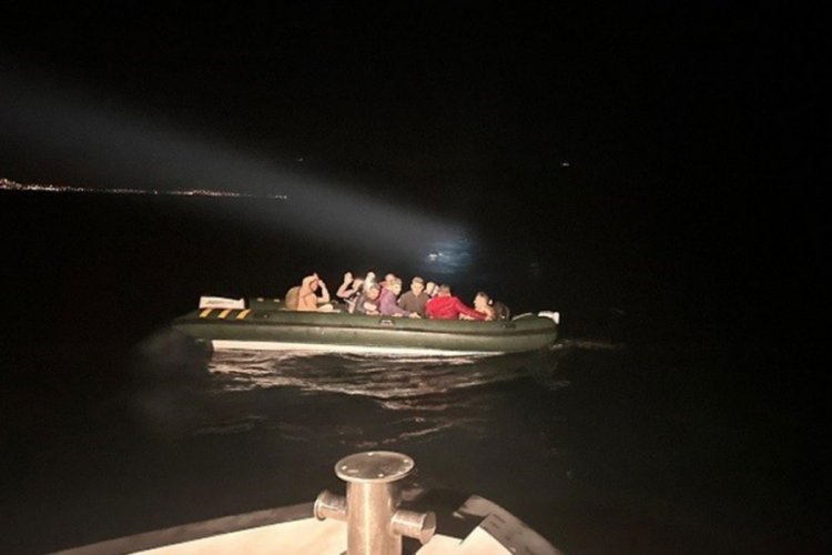 Aydın'da 12 d&uuml;zensiz g&ouml;&ccedil;men yakalandı