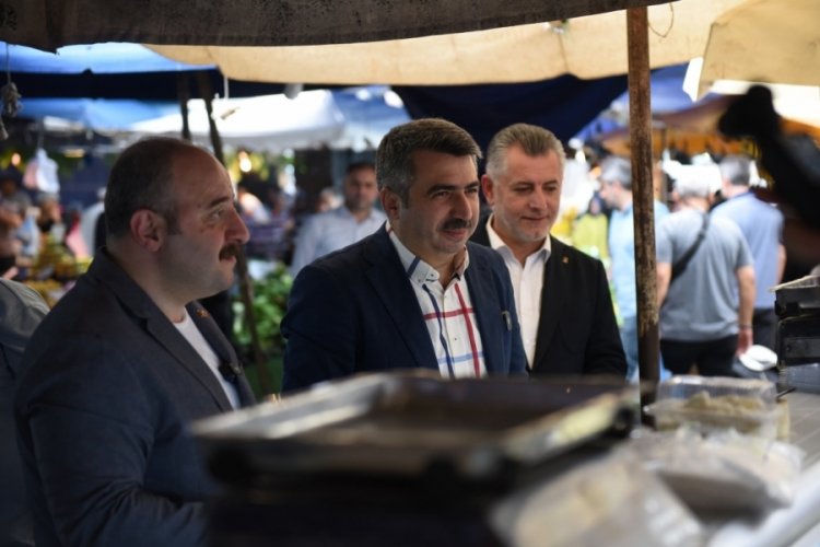 Yıldırım Belediye Başkanı Oktay Yılmaz, esnaflar ile buluştu