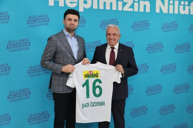 Bursaspor Başkanı Çelik'ten Nilüfer Belediyesi'ne ziyaret