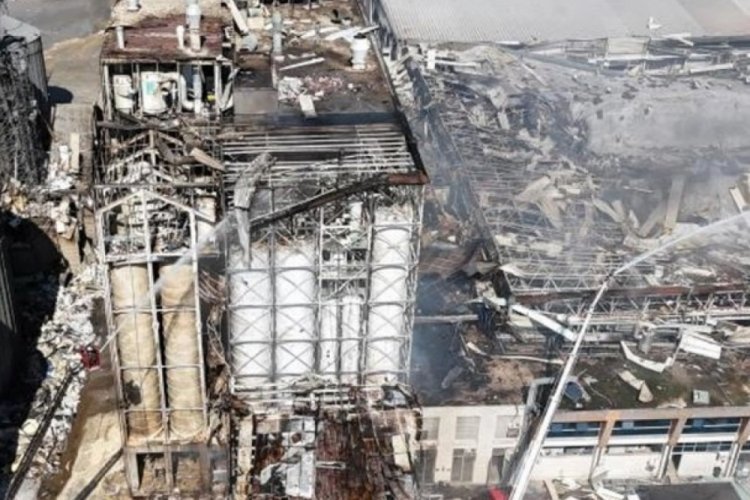 Makarna fabrikasındaki patlamadan acı haber