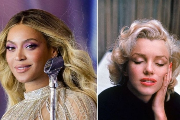 Beyonce'nin yeni hali Marilyn Monroe'ya benzetildi