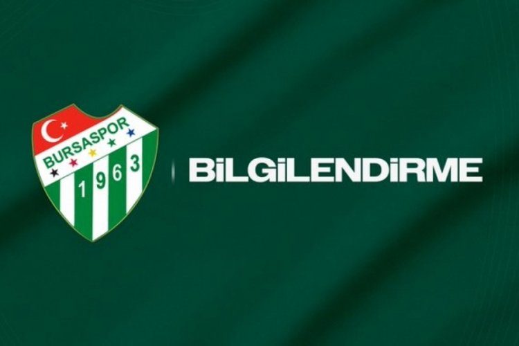 Bursaspor'dan yeni bilet uygulaması bilgilendirmesi