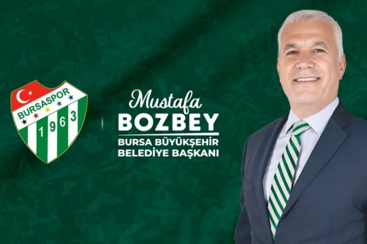 Bursaspor'dan Başkan Bozbey'e teşekkür