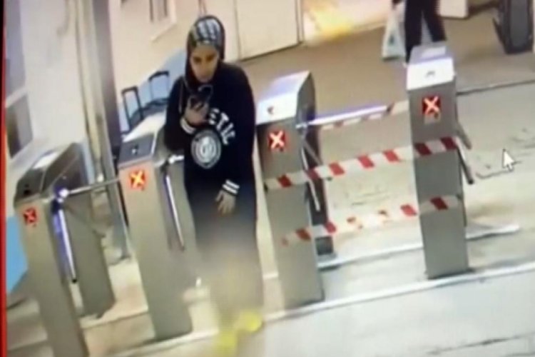 Van'da kaybolan Rojin'in yurttan &ccedil;ıkış g&ouml;r&uuml;nt&uuml;leri ortaya &ccedil;ıktı