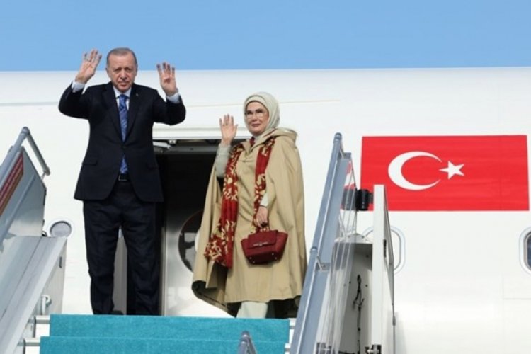 Cumhurbaşkanı Erdoğan Arnavutluk'a u&ccedil;tu