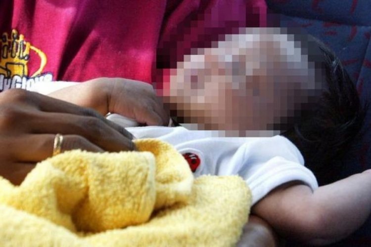 Kumar delisi olan baba 11 aylık bebeğini sattı