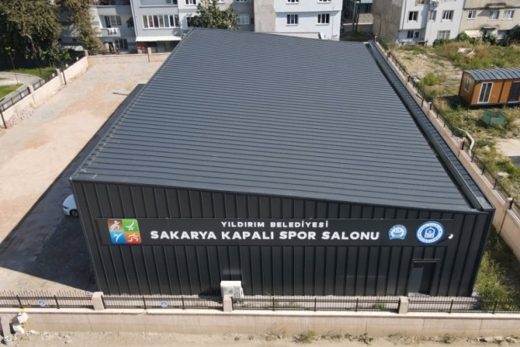Bursa Yıldırım'da Sakarya Kapalı Spor Salonu a&ccedil;ılışa hazır