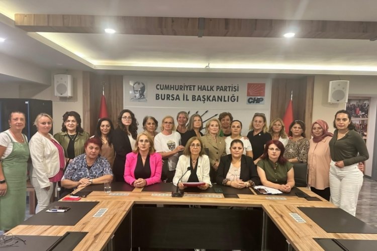 CHP Bursa İl Kadın Kolları Başkanlığı: Sokaklarda huzur istiyoruz