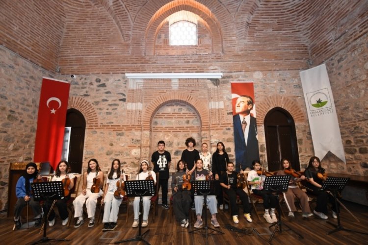 Osmangazi Belediyesi Gen&ccedil;lik Orkestrası ve Korosu se&ccedil;meleri tamamlandı