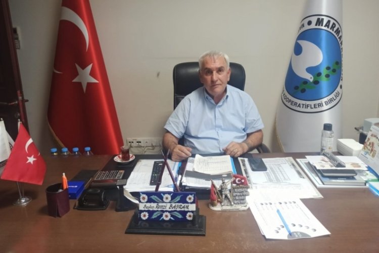 Marmarabirlik Başkanı Remzi Bayram: 70 yıldır üreticinin garantisiyiz