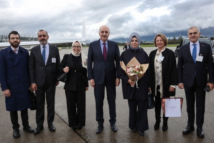 TBMM Başkanı Numan Kurtulmuş, İsviçre'de