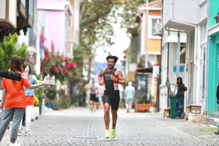 Triatlon Mudanya'ya çok yakıştı!