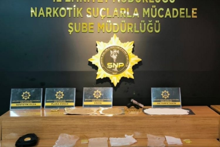 Şanlıurfa'da uyuşturucu operasyonu: 20 g&ouml;zaltı