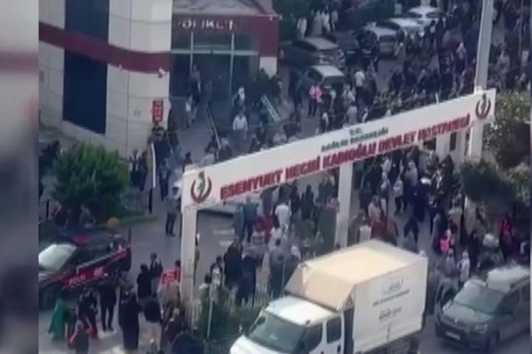 İstanbul'da hastane yangını